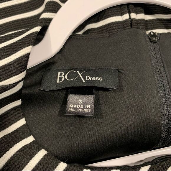 BCX Striped Dress With Pockets Size 3 New - Picture 4 of 6